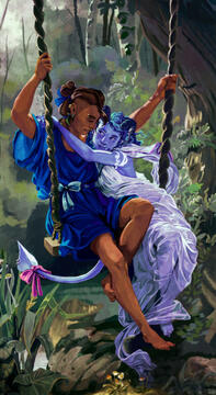 Beau and Jester / Springtime(Critical Role - Campaign 2) Fanart