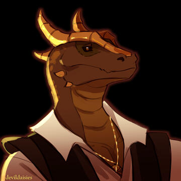 Dragonborn NPC (Dungeons are a Girl's Best Friend) Original Design