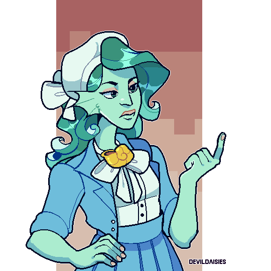 Sam Nightingale Chat Pixel (Dimension 20: The Seven) Fanart